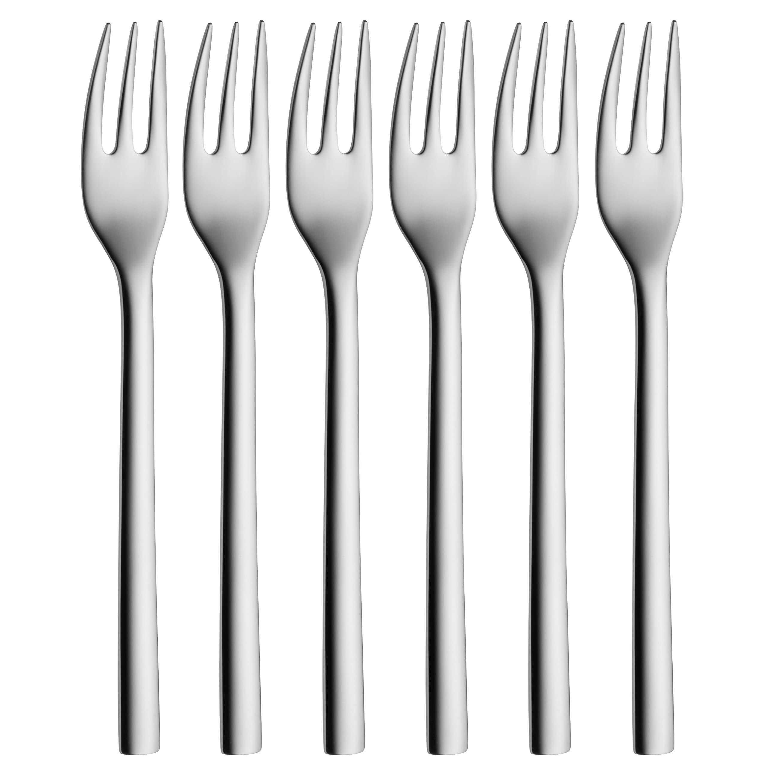 WMF - Tableware Wmf Nuova Cake Fork Set, 6 Pieces
