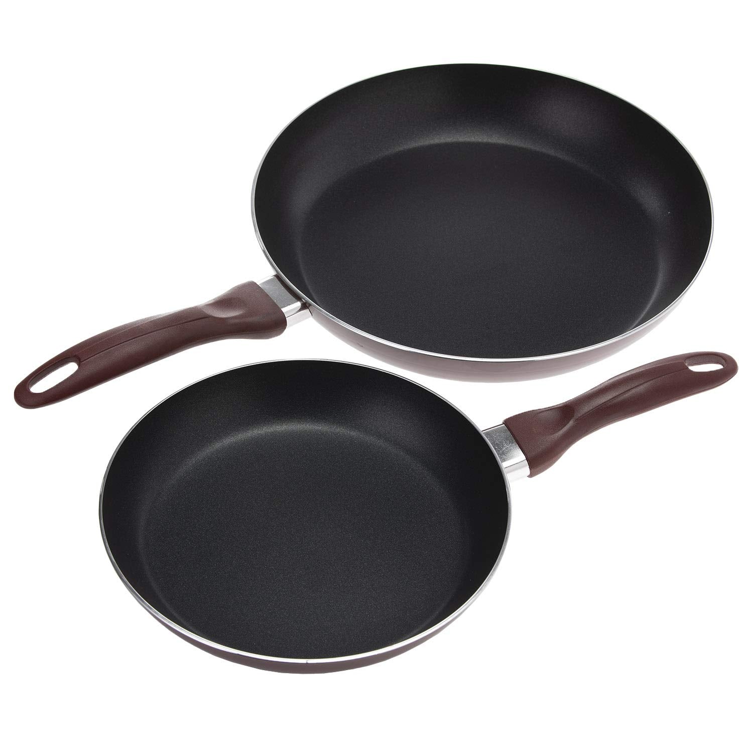 Royalford Non Stick Frying Pan, Twin Pack, Non-Stick Fry Pan Set. Non-Stick Cookware, Value Dual Fry Pan Set