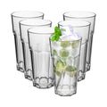 Cuisine Art Stackable Glass, 345ml, Transparent, 6 Pieces