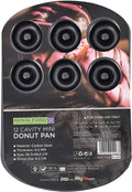 Royalford RF9904 Doughnut Pans For Baking With 12 Slots - REUsable Bagel Mold Tray Prolonged Use | Microwave, & Freezer Safe Molds Small Donuts, Cookie, Resin Art, More
