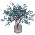 6 Pcs Artificial Baby's Breath Bouquet - Real Touch Faux Gypsophila Flowers, Silk Floral Bulk for Centerpieces, Home, Office, Weddings, Parties, Christmas Decor
