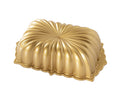 Nordic Ware 81677 Classic Fluted Cast Loaf Pan, 6 Cup Capacity, Gold