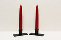Wrought Iron Taper Candle Holder, Set of 2 - By Amish