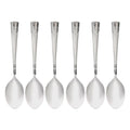Royalford 6-Piece Stainless Steel Table Spoon- RF11945| 19 CM, Stylish, Light-Weight and 100% Food-Grade| For Preparing And Serving Food, Suitable for Dining Table, Home and Restaurant