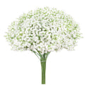 Babys Breath Aitificial Flowers 10 pcs 30 Branches White Fake Baby Breath Flowers Artificial Bulk Gypsophila Bouquets Real Touch Faux Flowers for Wedding Floral Arrangement Party Home decoration