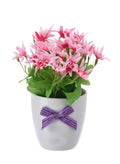 Artificial Plant With Pot 13X7X13Cm Pink 93999999929841