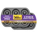 Wilton Non-Stick 6-Cavity Donut Baking Pans 2 Pack 2105-1620