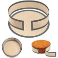 Silicone Baking Mat Set - 1 Long Strip & 1 Round Non-Stick Baking Pad, Heat-Resistant for Oven, Dishwasher Friendly, Reusable Baking Accessories for Cookies, Pastries & More
