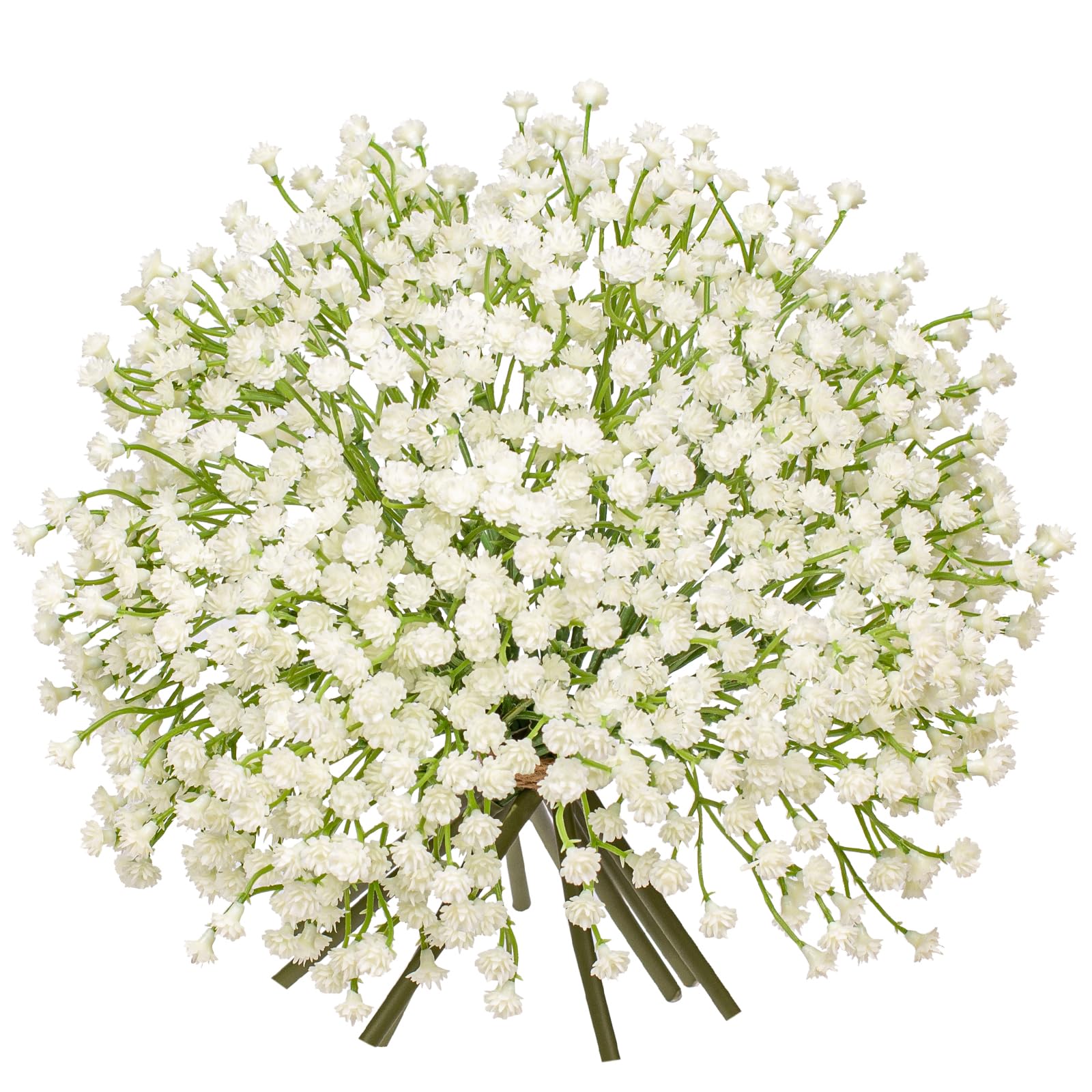 10 PCS Artificial Gypsophila Flowers Cream Artificial Flowers for Floral Arrangement Home Decor