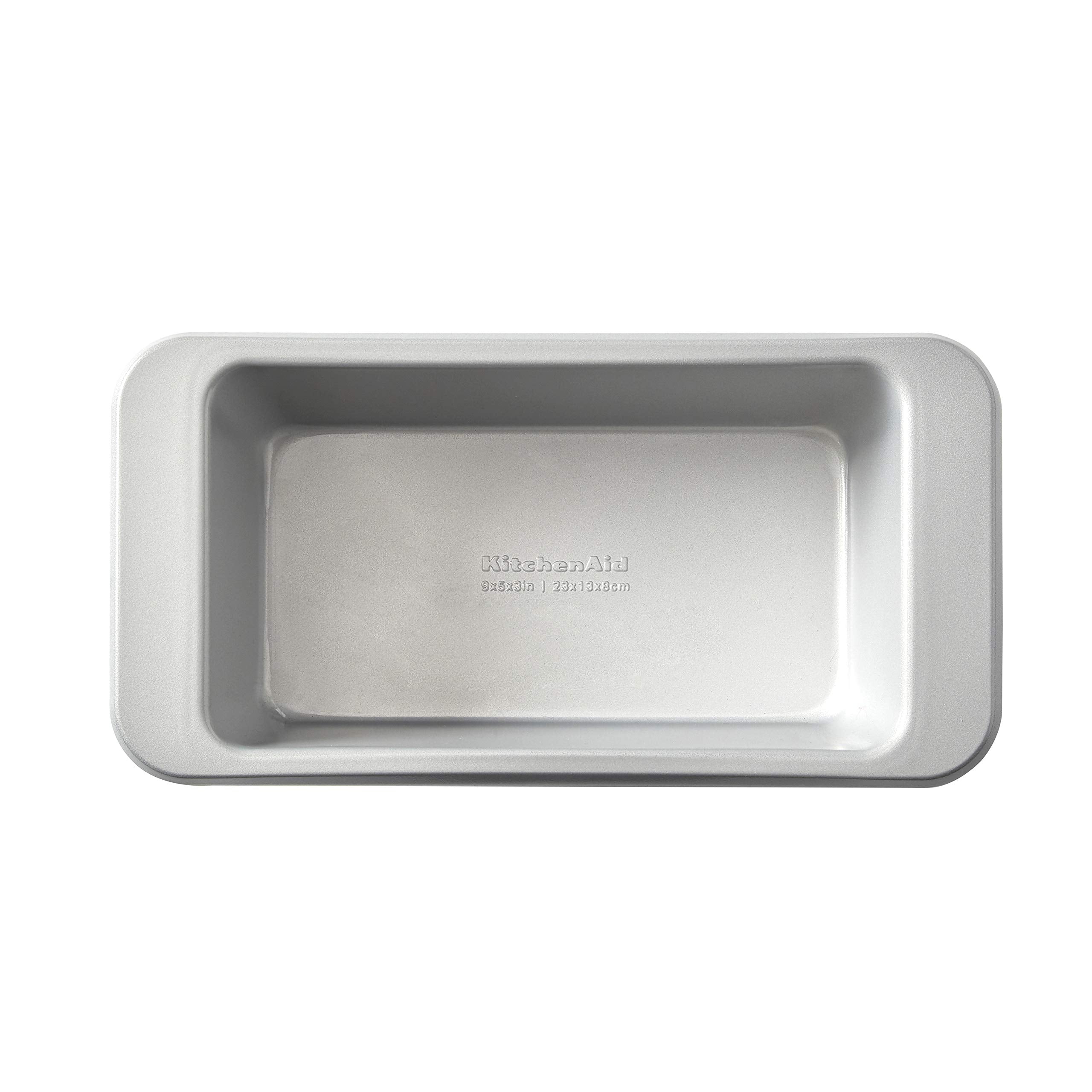 KitchenAid 9x5in Nonstick Aluminized Steel Loaf Pan, Silver