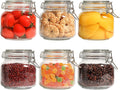 Airtight Glass Jars with Clamp Lids,6Pack 17oz/500ml Wide Mouth Food Storage Canister for Kitchen & Pantry Storage, Square Mason Jar Containers for Storing Sugar, Flour, Cereal,Coffee,Cookies