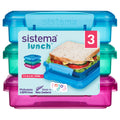 Sistema Sandwich Coloured 3 Pack SW 450ml