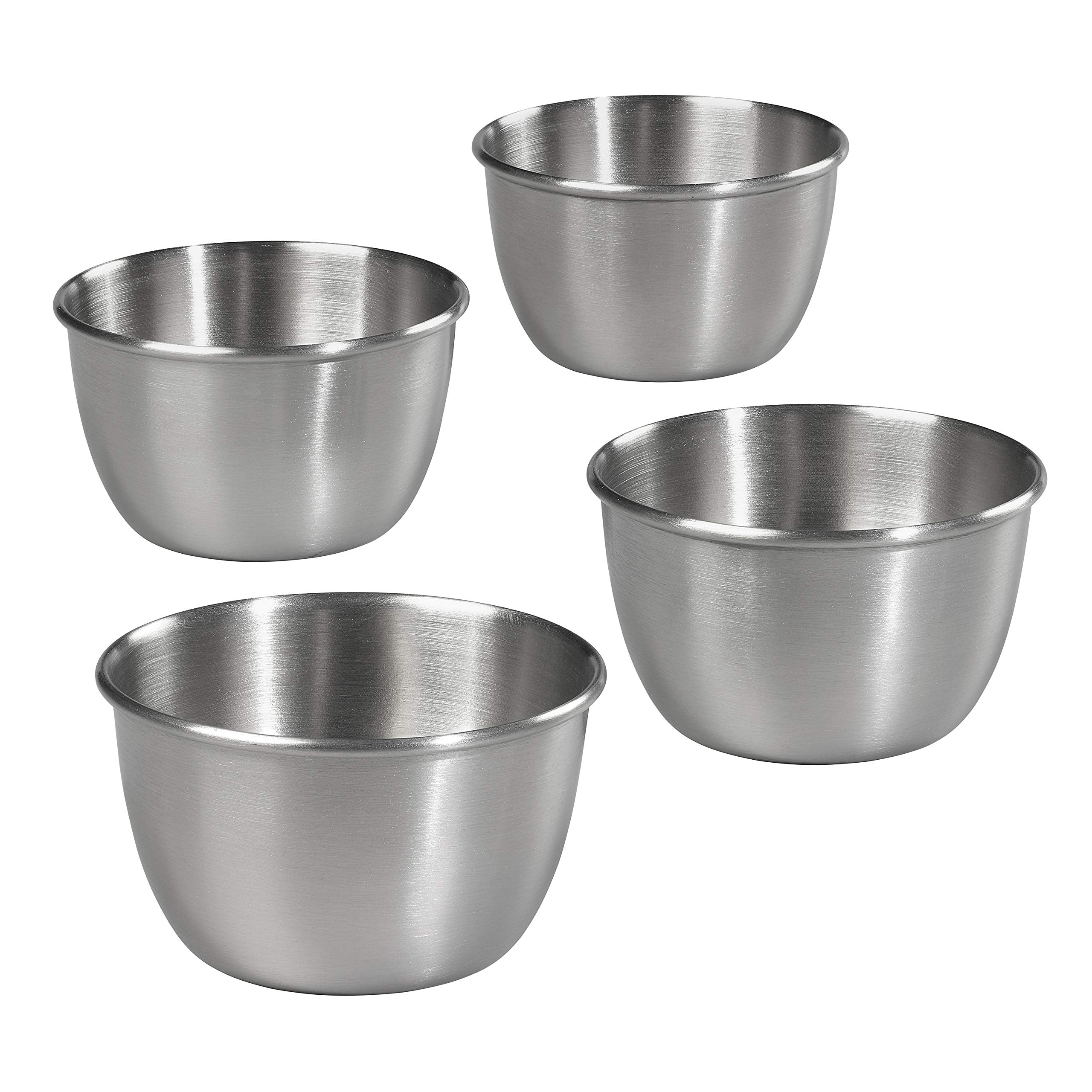 Tala Set 4 Pudding Moulds - 8cm dia x 5cm dia