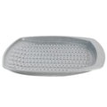 Salter BW08473G Marblestone 38cm Oven Tray - Non-Stick Baking, Crisper & Chip Tray, Holes for Even Cooking, Carbon Steel, Oven Safe Up to 220 Degrees, Strong/Durable, Wedges, Vegetables, Pizza Tray