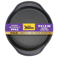 Wilton Perfect Results Nonstick Round Cake Pan, 9 by 1.5-Inch, Silver