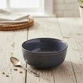 Cuisine Art Premium Ayma Stoneware Bowl - 16cm, Blue Elegant Dining Bowl Microwave & Dishwasher Safe (Set of 1)