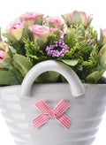 Artificial Plant With Pot 17X15X17Cm Purple