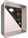 CHEFMADE Cake Tin 8 Inch Carbon Steel Square Cake Pan Deep Dish Bakeware, Baking Tin Non Stick Oven Baking Mould 22 x 22cm