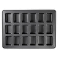 Wilton Perfect Results Premium Non-Stick Bakeware Mini Loaf Pan, 18-Cavity